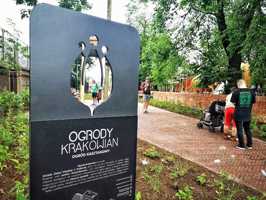 Kasztanowy Ogród Krakowian jest otwarty od soboty 3 lipca