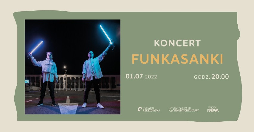 Koncert Funkasanki i rodzinny piknik z atrakcjami przy budynku Estrady Rzeszowskiej!