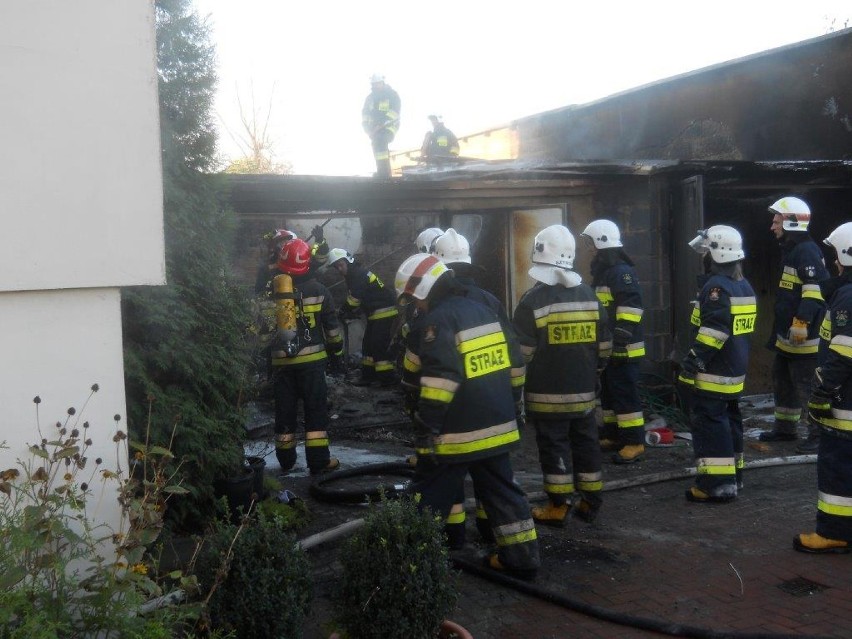 Pożar w Lutogniewie