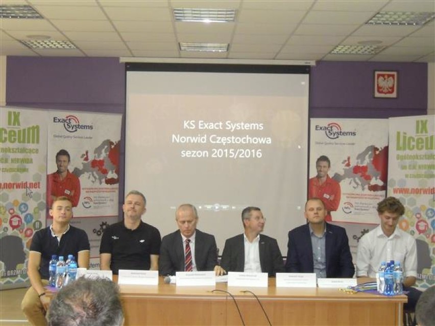 Exact Systems sponsorem Norwida Częstochowa