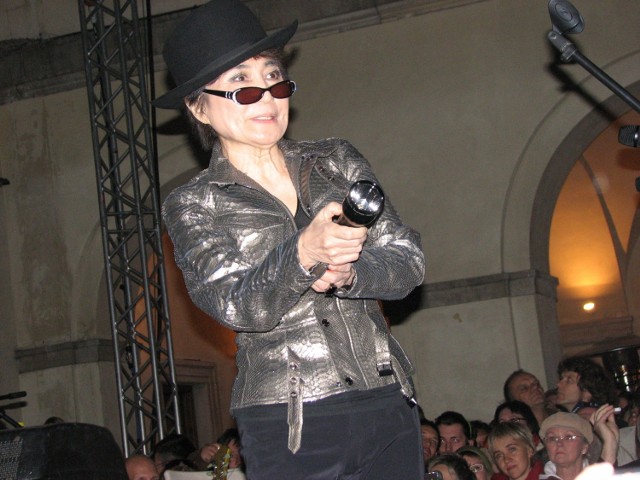 Yoko Ono.