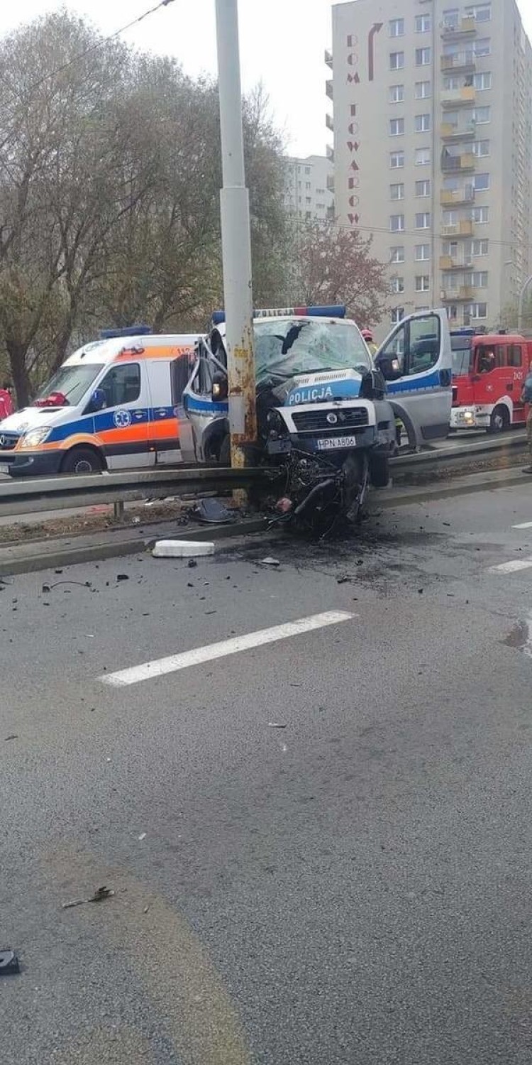 Nie żyje 25-letni policjant z Gdyni. Pół roku walczył o życie po wypadku radiowozu przy ul. Morskiej i ul. Swarzewskiej [zdjęcia]