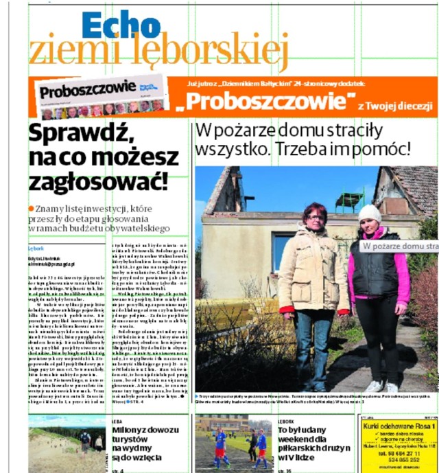 Echo Ziemi Lęborskiej od piątku w sprzedaży! Sprawdź, o czym piszemy