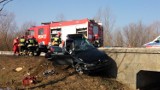 Wypadek w Łowiczu. Ranna kobieta trafiła do szpitala w Łodzi