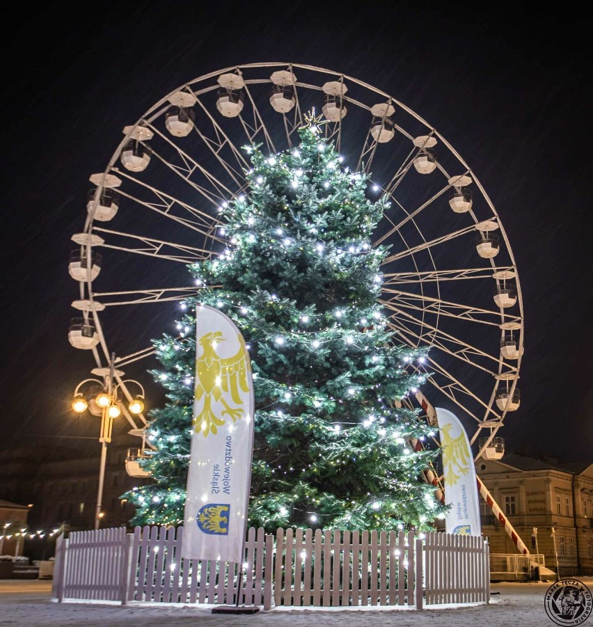 Magiczny plac Biegańskiego w Częstochowie gotowy na Święta! Już tę atmosferę. Zobaczcie bajkowe ZDJĘCIA