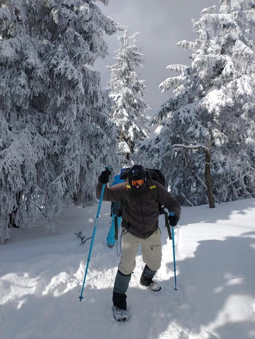 Skierniewicki Klub Zimorodka zdobył Babią Górę, a po zejściu...