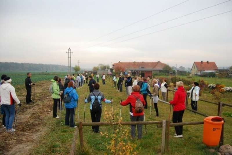 Zobacz, jak biegali ze starostą po gminie Dobrzyca