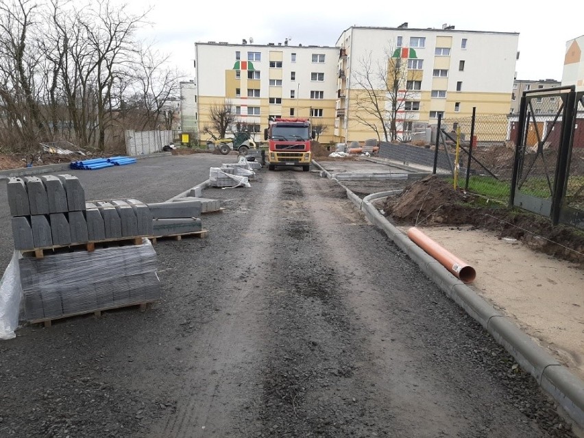 Budowa nowej drogi na osiedlu Widok w Świebodzinie