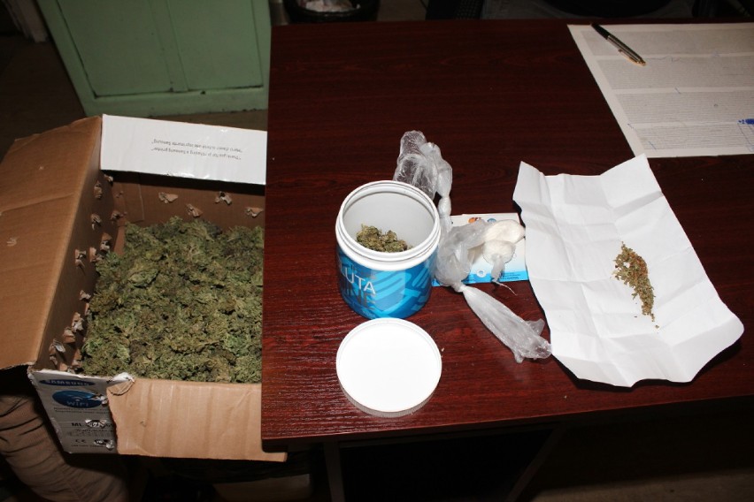 Grudziądzcy policjanci zabezpieczyli blisko pół kilograma narkotyków