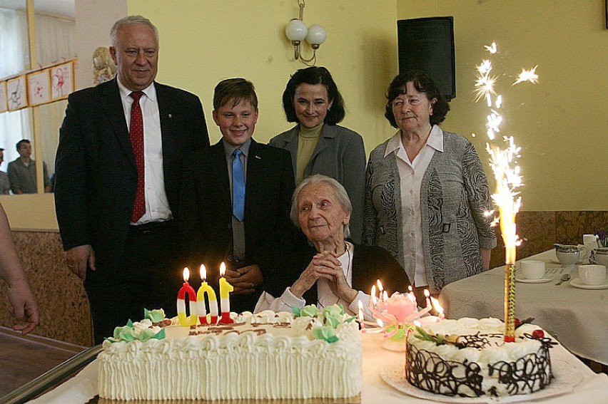 Zofia Lech świętowała swoje 100 urodziny w Legnicy