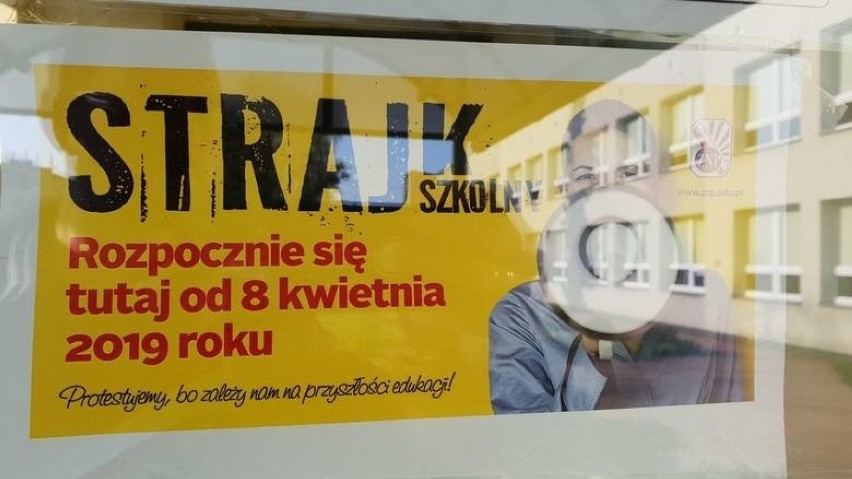 Strajk nauczycieli Strzelce Opolskie.