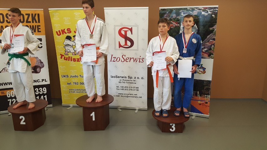 5 medalowych miejsc judoków MKS Olimpijczyk Włocławek na turnieju w Tuliszkowie