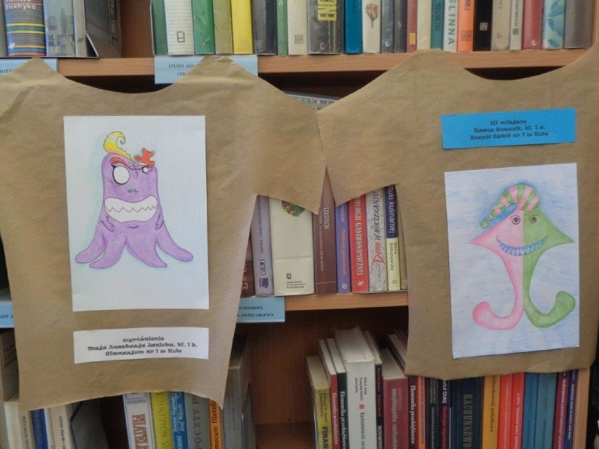 Biblioteka w Kole: Rozstrzygnięto konkurs plastyczny "Dziad z workiem"