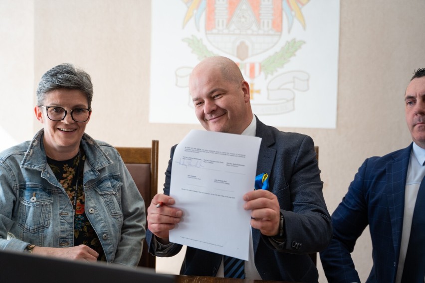 Międzynarodowa współpraca na rzecz Ukrainy. Podpisano porozumienie pomiędzy Płockiem, Malagą i Żytomierzem