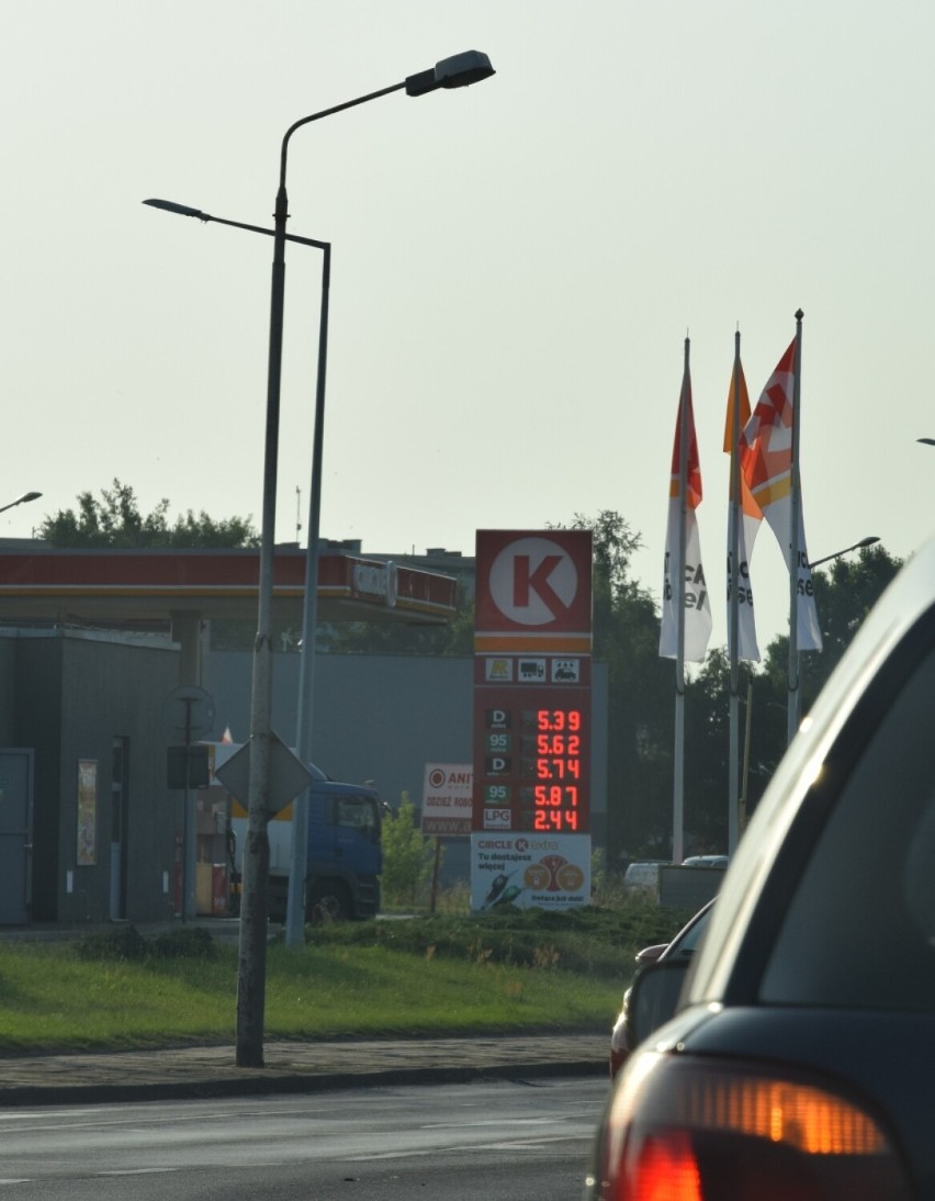 Galopujące ceny paliw na stacjach w Zduńskiej Woli. Będzie jeszcze drożej?