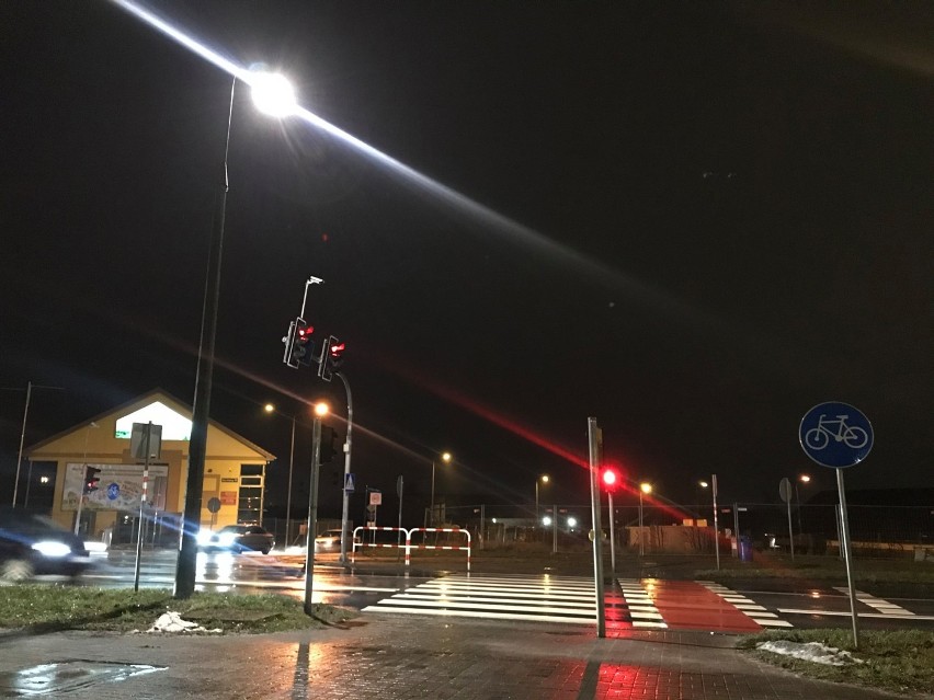 Doświetlone przejścia i ulice w Głogowie