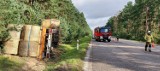Tragedia na drodze w gminie Rząśnia. W wypadku zginął 60-letni mężczyzna