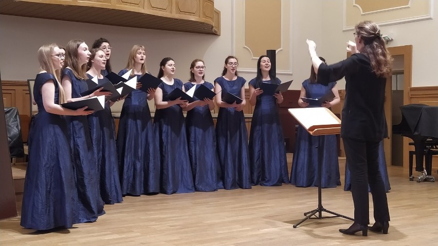 Chór MDK Białystok na festiwalu Schola VCantorum w Kaliszu...