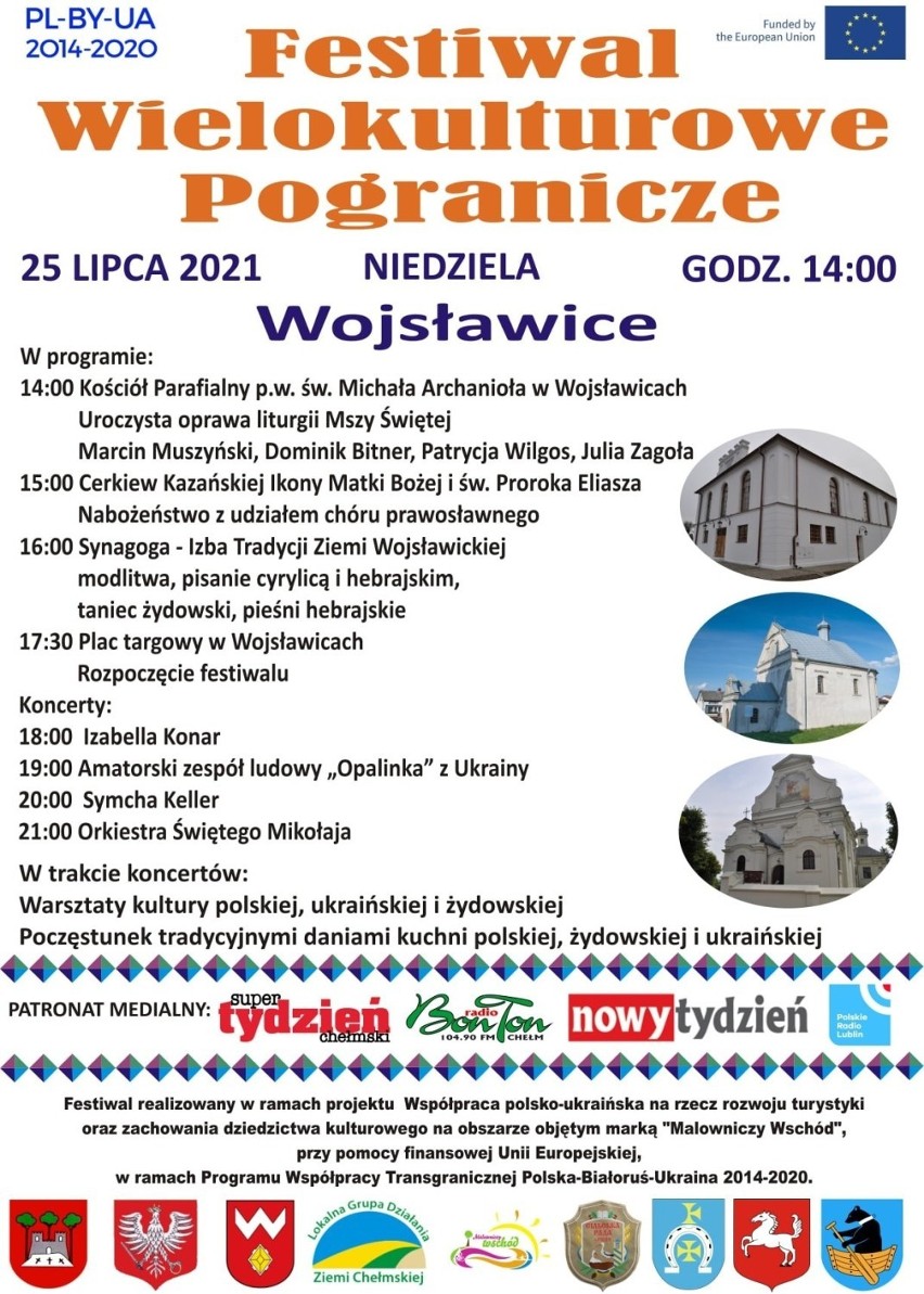 Festiwal Wielokulturowe Pogranicze 

W niedzielę, 25 lipca...