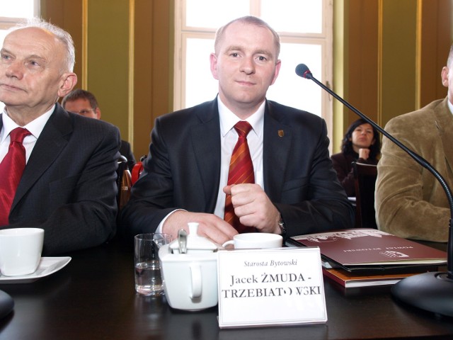 Jacek Żmuda-Trzebiatowski, starosta bytowski
DOBRZE