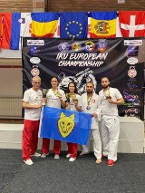 Maria Stranc z Wilczyna reprezentowała Polskę na Mistrzostwach Europy IKU w karate