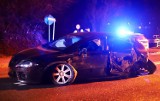 DK 28. W świąteczną noc dwa auta osobowe zderzyły się w Limanowej