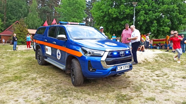 Tak wygląda nowe auto ratowników Wdeckiego WOPR