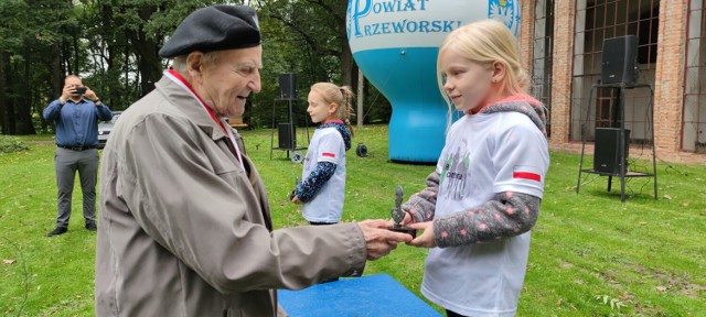 Spotkanie z mjr. Jakubem Nowakowski ps. "Tomek" - 96 letnim powstańcem warszawskim.