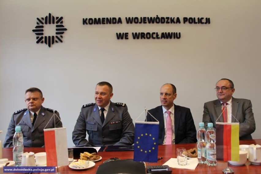 Policja dolnośląska i saksońska będzie dalej współpracować