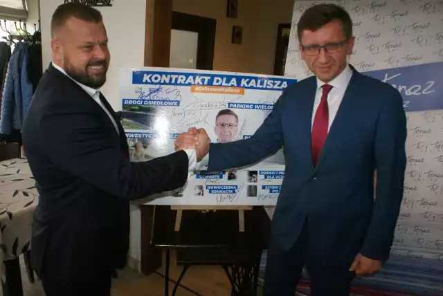 Zbigniew Maj poparł Dariusza Grodzińskiego przed drugą turą wyborów na prezydenta Kalisza