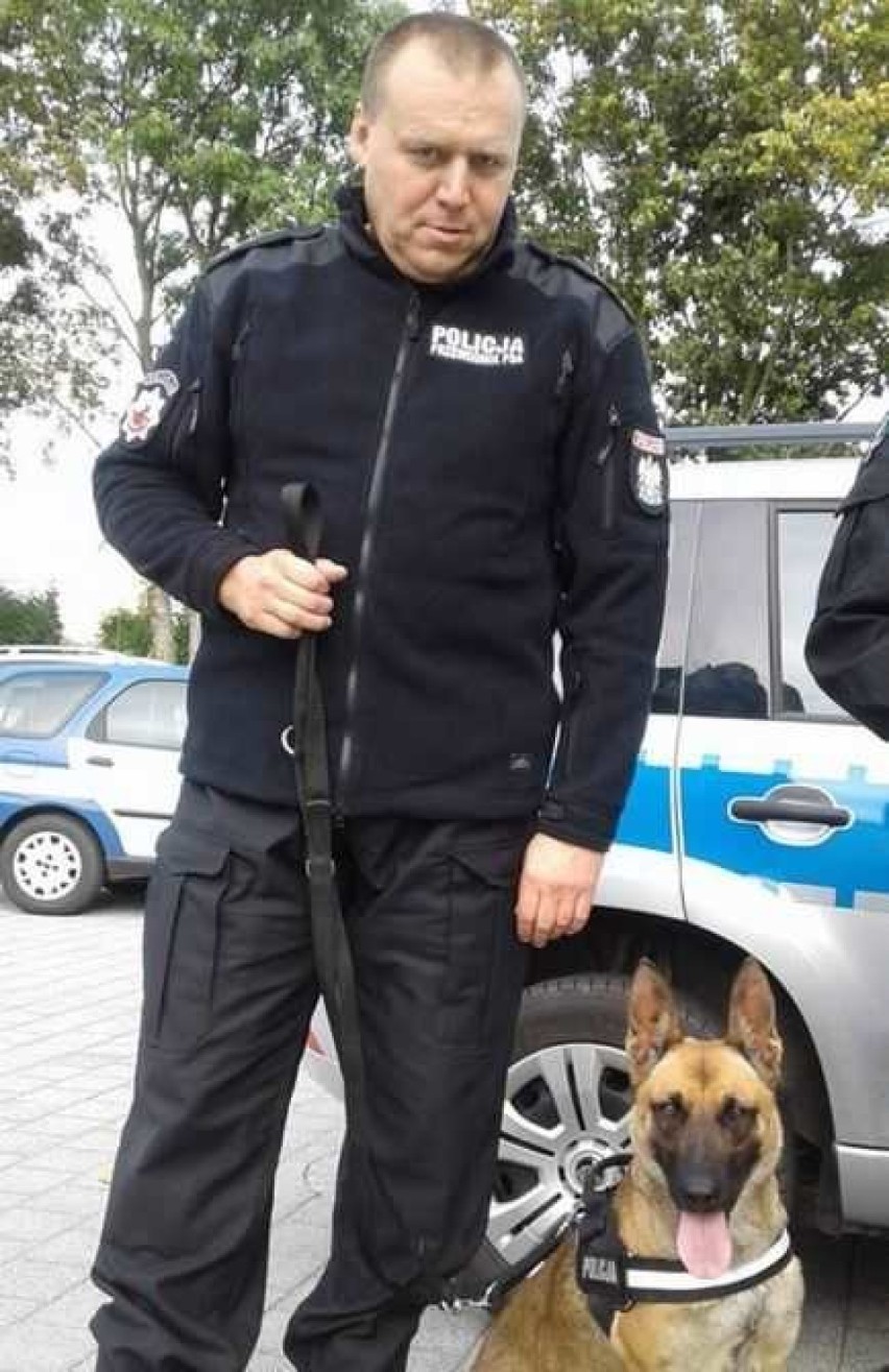 Policyjny pies z Aleksandrowa Kujawskiego wytropił złodzieja w Nowym Ciechocinku