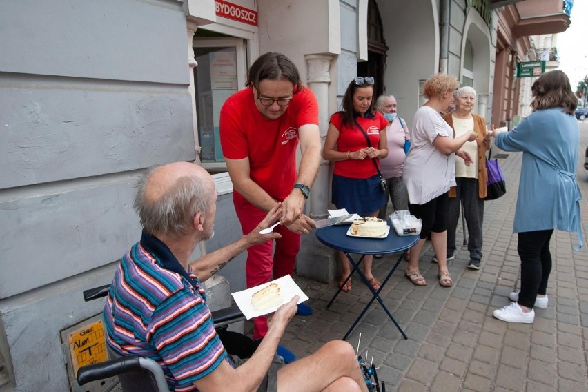 Ireneusz Nitkiewicz, założyciel "Jadłodzielni Bydgoszcz"...