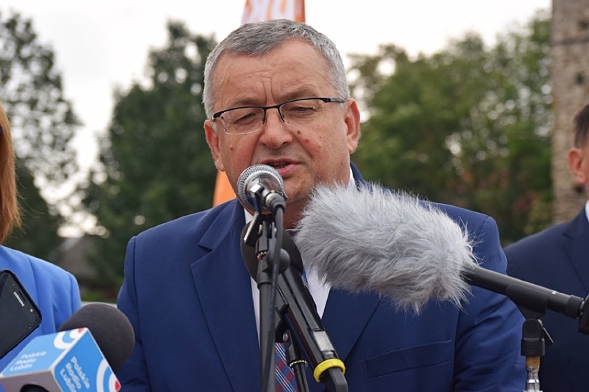 Minister Andrzej Adamczuk w Stołpiu. Koncepcja programowa S...