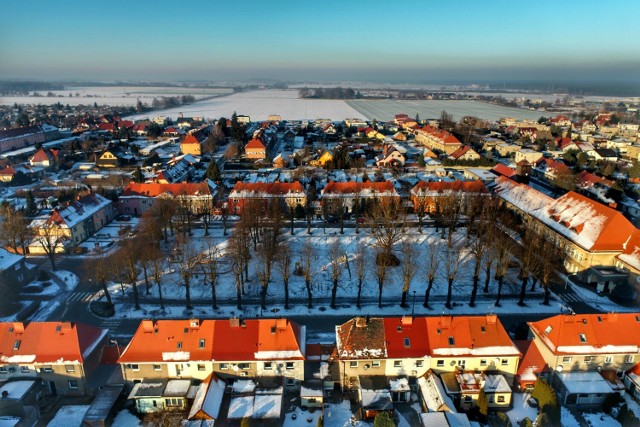 Zbąszynek z lotu ptaka na fotografiach Czytelnika Grzegorza Walkowskiego.