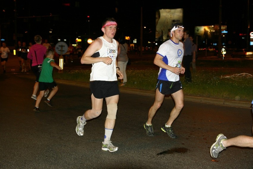 Nocny półmaraton we Wrocławiu - nielegalny