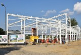 Budowa hali dydaktycznej przebiega w ekspresowym tempie. Powstaje w Zespole Szkół Centrum Kształcenia Rolniczego w Bogdańczowicach