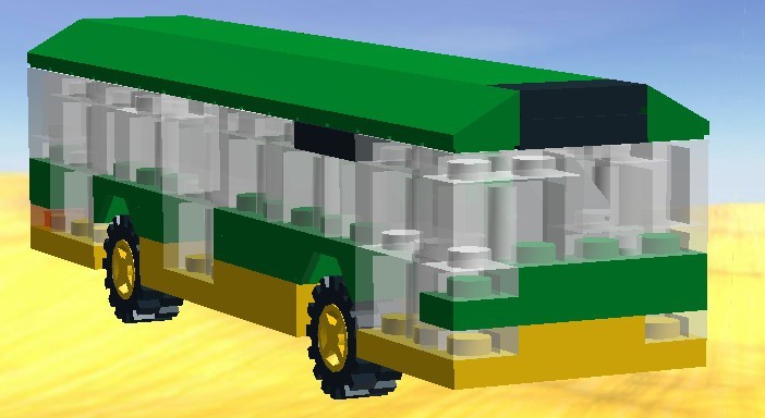 Poznań: Zaprojektował autobus Solaris Urbino 12 z klocków LEGO - wkrótce go zbuduje [ZDJĘCIA]