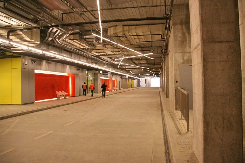 Podziemny dworzec autobusowy w Katowicach