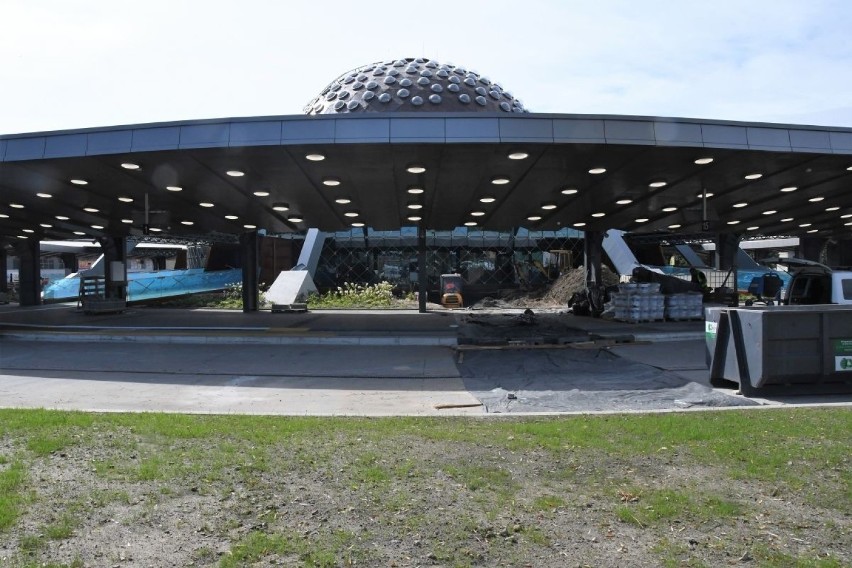 Remont dworca autobusowego w Kielcach , słynnego "spodka" po...