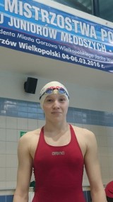 Alicja Krauze z wielkim sukcesem na mistrzostwach Polski. Popłynęła po srebro