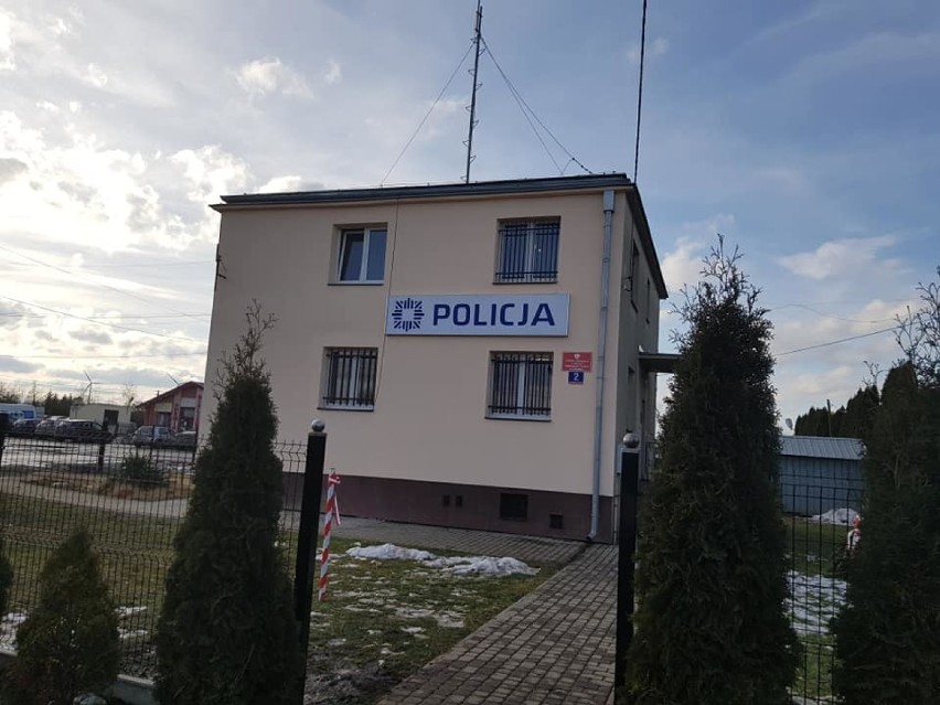 Otwarcie wyremontowanego budynku policji w Orłach koło...