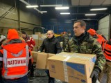 Ciężarówka z darami od Wiedeńczyków dla Ukraińców dotarła do Sandomierza. Będzie kolejny transport. Zobacz zdjęcia  