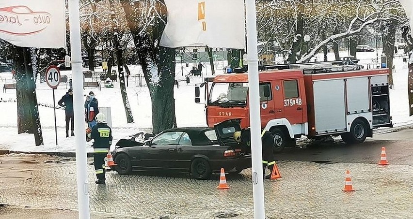 Do zdarzenia w Skwierzynie doszło kilka minut po godz. 12.00...