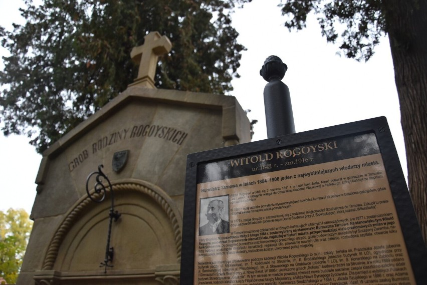 Odnowiony grobowiec burmistrza Rogoyskiego