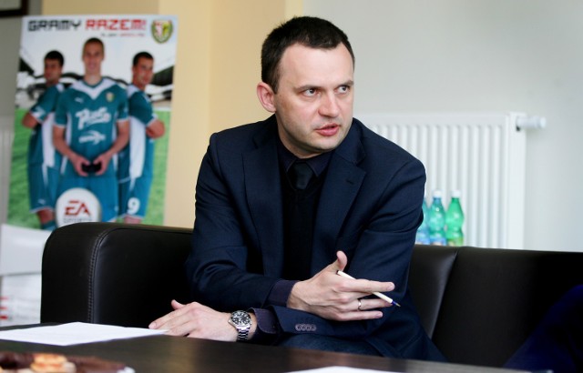 Piotr Waśniewski liczy, że mecz z Lechią zobaczy już 40 tys. fanów.
