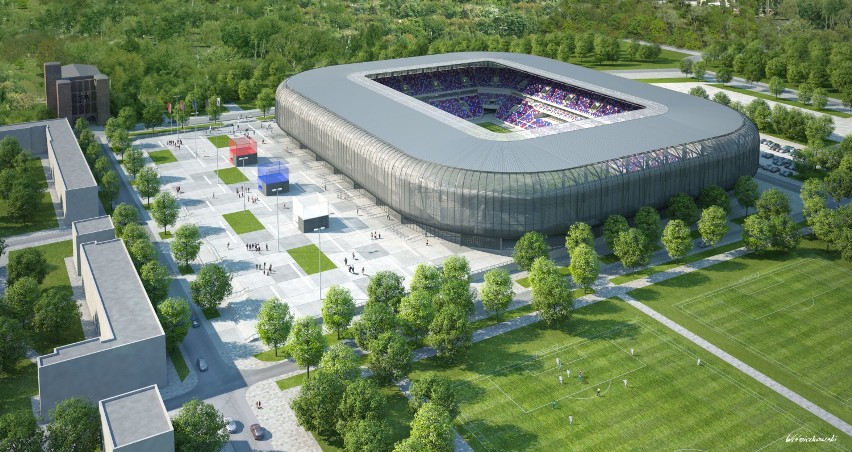 Budowa czwartej trybuny stadionu Górnika ruszy w przyszłym roku - kosztować będzie 60 mln zł