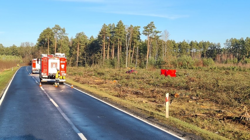 Wypadek śmiertelny na drodze krajowej nr 296 relacji Iłowa –...