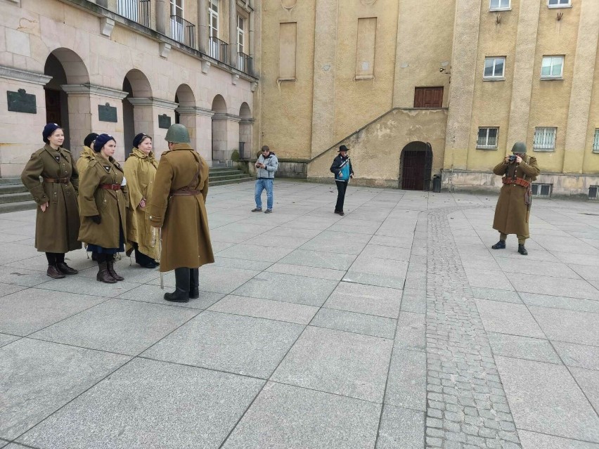 Rekonstruktorzy przypomnieli o wysłaniu żołnierzy z Kielc na Westerplatte w 1939 roku