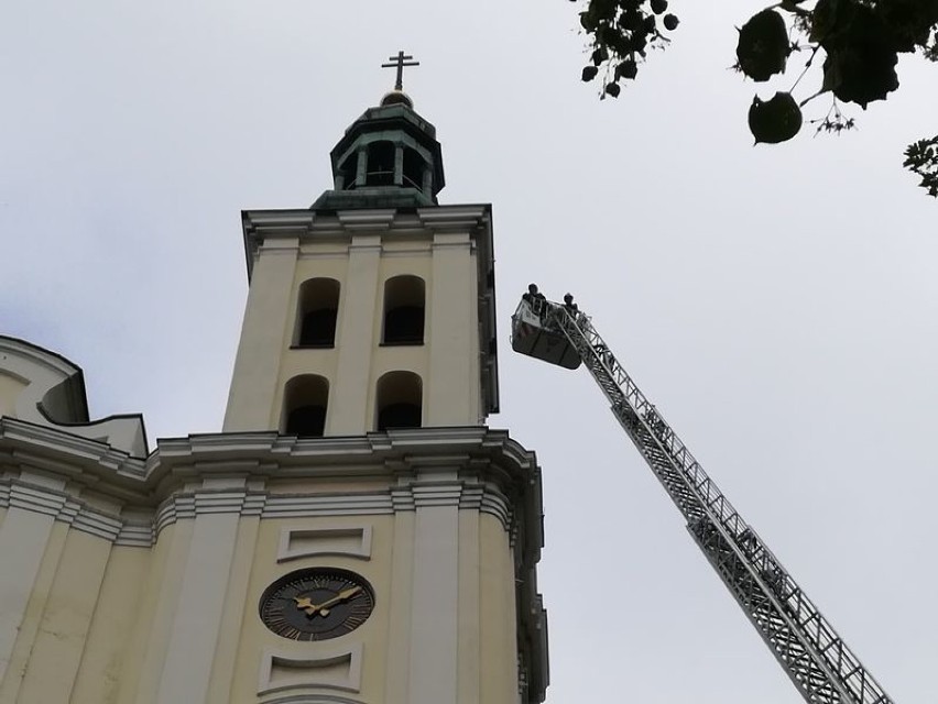 Strażacy z Wodzisławia Śl. ćwiczyli w kościołach