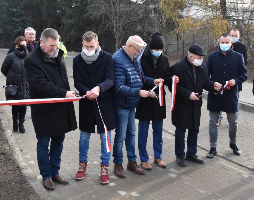 Otwarcie przebudowanej ulicy Różanej w Rogoźnie